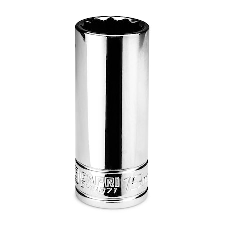 Capri Tools 3/8 in Drive 19 mm 12-Point Metric Deep Socket CP16371